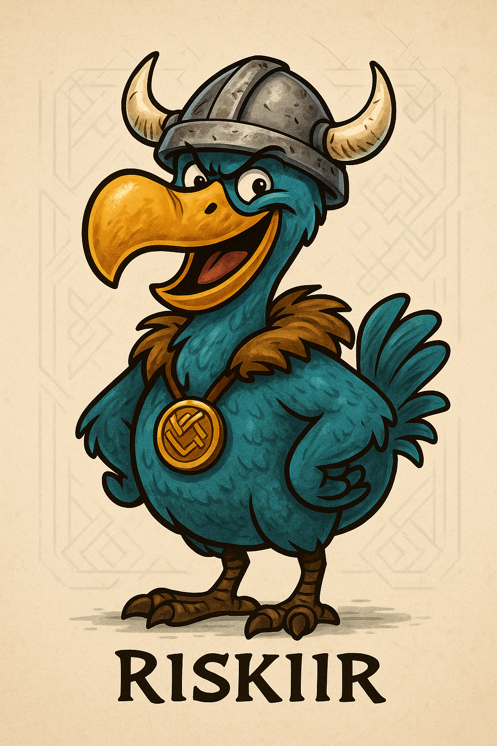 Riskiir the Viking Dodo
